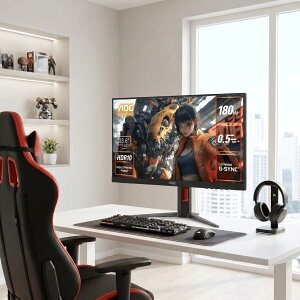 AOC �Q�[�~���O���j�^�[ 23.8�C���` 24G4/11 �t��HD 180Hz 1ms IPS�p�l�� ����� HDMI DisplayPort HDR10 �Q�[�~���O�f�B�X�v���C PC���j�^�[ �p�\�R�� �Q�[���@ PS5 Switch �X�s�[�J�[�Ȃ� �u���b�N