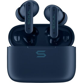 【在庫目安:あり】【送料無料】SOUL SL30BU S-LIVE30(Blue) True Wireless Earbuds 完全ワイヤレスイヤフォン 高品位マイク、低遅延モード搭載