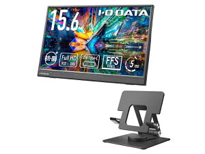 yzIODATA LCD-YC162H-FX-AG oCfBXvC 15.6^/ 1920×1080/ HDMI(~j)AUSB Type-C(DisplayPort Alt Mode)/ ubN/ Xs[J[FȂ/ yɎ^ׂďꏊI΂ƖAbv/ R