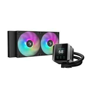 yzDeepcool R-LX550-BKADSNC-G-1 MYSTIQUE 240 ARGB/ 240mmCPUN[[/ ubN/ 2.8C`TFTfBXvC/ uFD12 ARGBvt@/ Intel LGA1851/ 1700/ 1200/ 1151/ 1150/ 1155/ AMD AM5/ AM4Ή