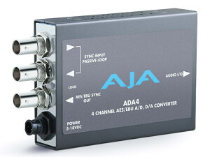 【送料無料】アスク ADA4 AJAコンバーター 4ch Audio A/ D&D/ A Converter【在庫目安:お取り寄せ】| パソコン周辺機器 グラフィック ビデオ オプション ビデオ パソコン PC