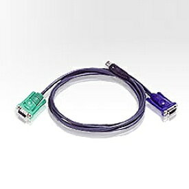 ATEN 2L-5201U USB KVMケーブル SPHDタイプ 1.2m【在庫目安:僅少】| パソコン周辺機器 KVMケーブル KVM ケーブル PC パソコン