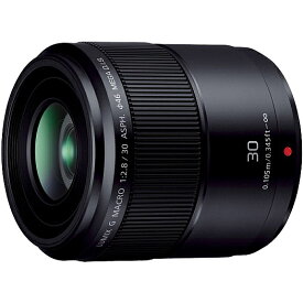 【送料無料】Panasonic H-HS030 デジタル一眼カメラ用交換レンズ LUMIX G MACRO 30mm/ F2.8 ASPH./ MEGA O.I.S. （ブラック）【在庫目安:お取り寄せ】| カメラ 交換レンズ レンズ 交換 マウント