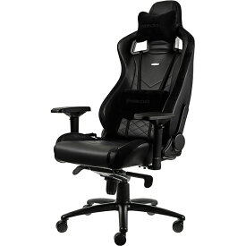 【送料無料】アーキス NBL-PU-BLA-003 noblechairs EPIC ゲーミングチェア オフィスチェア ノーブルチェアーズ エピック ブラック【在庫目安:お取り寄せ】