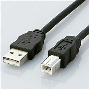 �y�݌ɖڈ�:����zELECOM USB2-ECO30 EU AB�^�C�v/ RoHS�w�ߏ���USB�P�[�u�� AB�^�C�v/ 3.0m(�u���b�N)| �p�\�R�����Ӌ@�� USB �P�[�u�� �v�����^ TypeA TypeB