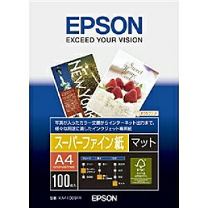EPSON KA4100SFR �X�[�p�[�t�@�C���� (A4/ 100��)�y�݌ɖڈ�:�����񂹁z