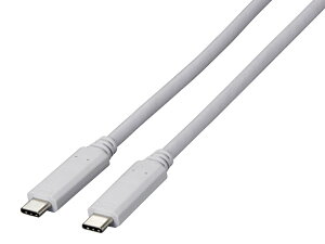 �y���������zEIZO CC100-WT USB Type-C ���j�^�[�P�[�u���i1m�j �z���C�g�y�݌ɖڈ�:�͏��z