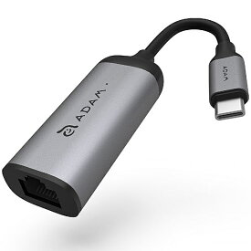 ADAM Elements AAPADE1GY USB Type-C - ギガイーサネット 有線LANアダプター【在庫目安:お取り寄せ】