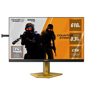 �y���������zAOC CS24A/P/11 �Q�[�~���O�t���f�B�X�v���C 24.1�^/ 1920×1080/ HDMI�ADisplayPort/ �u���b�N/ �X�s�[�J�[�F�Ȃ�/ 610Hz�y�݌ɖڈ�:�͏��z