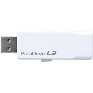 GREEN HOUSE GH-UF3LA32G-WH �L���b�v�s�v �X���C�h�� USB3.0�������[ �u�s�R�h���C�uL3�v 32GB�y�݌ɖڈ�:�͏��z| �p�\�R�����Ӌ@�� USB�������[ USB�t���b�V���������[ USB������ USB�t���b�V�������� USB 