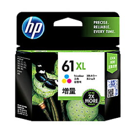 【在庫目安:あり】【送料無料】CH564WA HP 61XL インクカートリッジ カラー(増量)