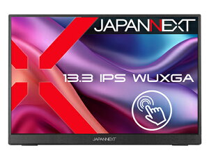 �y���������zJAPANNEXT JN-MD-IPS133WU-T �^�b�`�p�l���Ή��t���f�B�X�v���C 13.3�^/ 1920×1200/ miniHDMI×1�AUSB-C×2/ �u���b�N/ �X�s�[�J�[�L/ 2�N�ۏ؁y�݌ɖڈ�:�͏��z