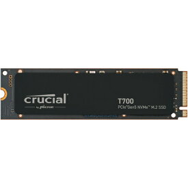 【送料無料】0649528-937568 Crucial T700シリーズ PCIe Gen5 NVMe M.2 SSD 4TB 5年保証 CT4000T700SSD3JP【在庫目安:お取り寄せ】