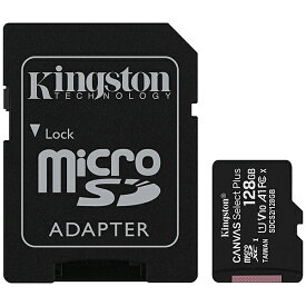キングストン SDCS2/128GB 128GB Canvas Select Plus microSDXCカード Class10 UHS-1 U1 V10 A1 SDアダプタ付属【在庫目安:お取り寄せ】