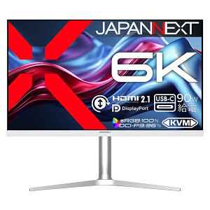 �y���������zJAPANNEXT JN-X6K �t���f�B�X�v���C 31.5�^/ 6016×3384/ HDMI×2�ADP×1�AUSB-C×1/ �z���C�g/ �X�s�[�J�[�L/ 2�N�ۏ؁y�݌ɖڈ�:�͏��z