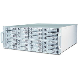【送料無料】KingTech NetStor NA381TB3 4U 24bay Thunderbolt3 JBOD PCIe expansion付 650W redundnat PSU 2M cable 1本添付【在庫目安:お取り寄せ】