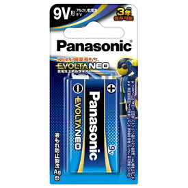 Panasonic 6LR61NJ/1B 乾電池エボルタNEO 9V形【在庫目安:僅少】