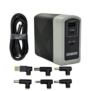 yzAhebN APD-A140AC2-wMPro-BK Power Delivery 3.1Ή GaN AC[d/ 140W/ USB Type-C 2|[g Type-A 1|[g/ ubN  }`vOP[uProZbgy݌ɖڈ:񂹁z