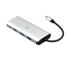 【送料無料】ラトックシステム RS-UCHD-PHZ USB Type-C マルチアダプター（HDMI・PD・USBハブ）【在庫目安:お取り寄せ】| パソコン周辺機器 ポートリプリケーター ポートリプリケータ PC パソコン
