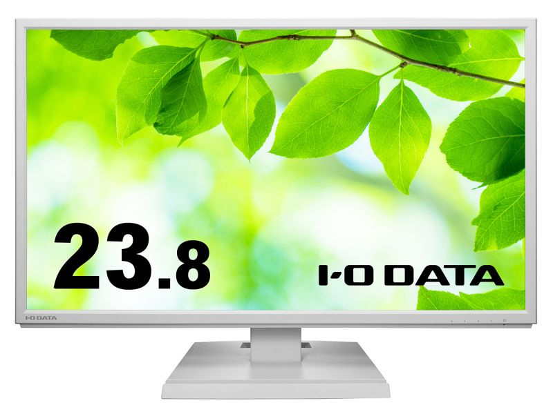 【在庫目安:あり】【送料無料】IODATA LCD-AH241EDW-B ワイド液晶ディスプレイ 23.8型/ 1920×1080/ アナログRGB、HDMI/ ホワイト/ スピーカー：あり/ 5年保証| 家電 ディスプレイ ディスプレー モニター モニタ：PC＆家電《CaravanYU》