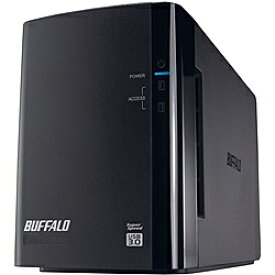 【在庫目安:あり】【送料無料】バッファロー HD-WL2TU3/R1J ドライブステーション ミラーリング機能搭載 USB3.0用 外付けHDD 2ドライブモデル 2TB| パソコン周辺機器 ディスクアレイ ディスク アレイ RAID HDD