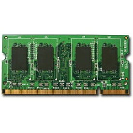 【送料無料】GREEN HOUSE GH-DNII800-1GF ノート用 PC2-6400 200pin DDR2 SDRAM SO-DIMM 1GB【在庫目安:お取り寄せ】