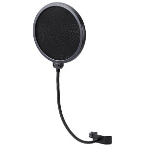 ELECOM HS-PG15BK �|�b�v�K�[�h/ �t���L�V�u���A�[��/ �N�����v��/ �u���b�N�y�݌ɖڈ�:�����񂹁z