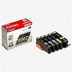 �y���������zCanon 6552B003 �C���N�^���N BCI-351(BK/ C/ M/ Y)+BCI-350 �}���`�p�b�N�i�W���j�y�݌ɖڈ�:�͏��z| �����@ �C���N