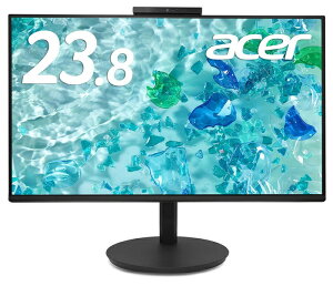 �y���������zAcer CB242YD6bmiprcx AlphaLine (23.8�^/ 1920×1080/ HDMI�ADisplayPort�A�~�jD-Sub/ �u���b�N/ �X�s�[�J�[�F����/ IPS/ �����/ �Z���h�o�b�N3�N�ۏ�(�p�l���E�o�b�N���C�g��1�N)/ Web�J������)�y��