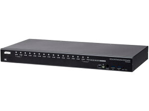 �y���������zATEN CS19216 16�|�[�g USB�EDisplayPort KVM�X�C�b�`�i4K�AUSB 3.0�Ή��j�y�݌ɖڈ�:�����񂹁z| �p�\�R�����Ӌ@�� KVM�X�C�b�` ���b�N�}�E���g KVM �X�C�b�` PC �p�\�R��
