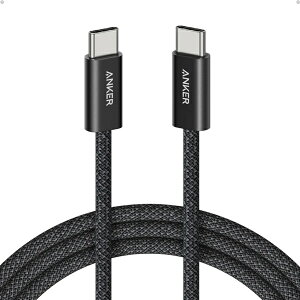 �A���J�[�E�W���p�� A8060112 Anker Zolo USB-C �� USB-C �P�[�u�� (240W ���ϋv�i�C����) 1.8m �u���b�N�y�݌ɖڈ�:�͏��z