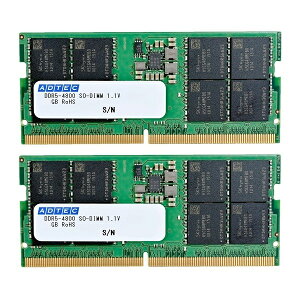 yzAhebN ADS4800N-X8GW DDR5-4800 SODIMM 8GB×2y݌ɖڈ:񂹁z
