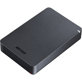 【送料無料】バッファロー HD-PGF4.0U3-GBKA USB3.1（Gen.1）対応 耐衝撃ポータブルHDD 4TB ブラック【在庫目安:お取り寄せ】| パソコン周辺機器