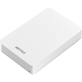 【送料無料】バッファロー HD-PGF4.0U3-GWHA USB3.1（Gen.1）対応 耐衝撃ポータブルHDD 4TB ホワイト【在庫目安:僅少】| パソコン周辺機器 ポータブル