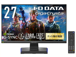 yzIODATA LCD-GD271JD Q[~OtfBXvC 27^/ 1920×1080/ HDMI×2ADisplayPort×1/ ubN/ Xs[J[F/ 180HzΉQ[~Oj^[I/ u5Nۏ؁vuP_ۏ؁vy݌ɖ