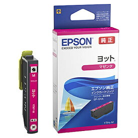 EPSON YTH-M EP-10VA用 インクカートリッジ（マゼンタ）【在庫目安:お取り寄せ】| 消耗品 インク インクカートリッジ インクタンク 純正 インクジェット プリンタ 交換 新品 マゼンタ