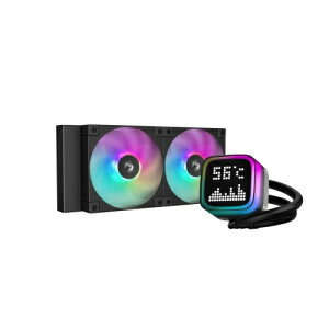 yzDeepcool R-LP240-BKMSNC-G-1 LP240/ 240mmCPUN[[/ JX^sNZfBXvC/ 5|v/ FD12 ARGBt@/ Intel LGA1851/ 1700/ 1200/ 1151/ 1150/ 1155/ AMD AM5/ AM4