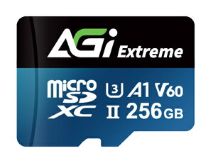yzAGI AGI256GV6TF238 Extreme TF238 Micro SDXC 256GB UHS-II U3 V60 A1 R/ W up to 300/ 200MB/ s SD[J[hϊA_v^ty݌ɖڈ:񂹁z