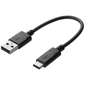 ELECOM MPA-AC01NBK �X�}�[�g�t�H���pUSB2.0�P�[�u��/ USB(A-C)/ �F�ؕi/ 0.15m/ �u���b�N�y�݌ɖڈ�:�͏��z| �p�\�R�����Ӌ@�� USB�P�[�u�� USB-C�P�[�u�� USB A-C USB(A-C)