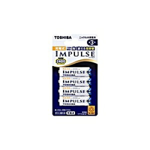 ���� TNH-3A 4P �[�d���j�b�P�����f�d�r�C���p���X�yIMPULSE�z�i�P3�`min.2400mAh 4�{�j�y�݌ɖڈ�:�����񂹁z