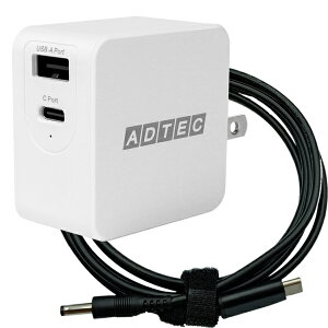yzAhebN APD-A065AC-wK50-WH Power DeliveryΉ GaN AC[d/ 65W/ USB Type-A 1|[g Type-C 1|[g/ zCg  dynabook K50/ K60p[dP[uZbgy݌ɖڈ:񂹁z