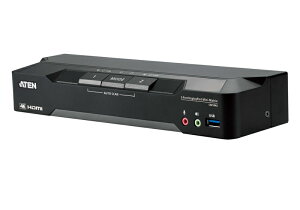 �y���������zATEN CM1942 2�|�[�gDisplayPort�f���A���f�B�X�v���C �~�j�}�g���b�N�XKVM�X�C�b�`�i4K���}���`�X�N���[���R���g���[���Ή��j�y�݌ɖڈ�:�����񂹁z