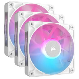 【送料無料】コルセア(メモリ) CO-9051022-WW PCケースファン iCUE LINK RX120 RGB White Triple Fan Kit【在庫目安:お取り寄せ】