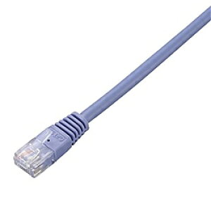 ELECOM LD-CTN/BU5 LAN�P�[�u��/ Cat5e����/ 5m/ �u���[�y�݌ɖڈ�:�͏��z