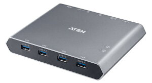 �y���������zATEN US3311 4K�Ή� 2�|�[�g USB-C KVM�X�C�b�`�iDisplayPort/ USB-C/ USB3.2 �h�b�L���O�X�e�[�V�����t���j�y�݌ɖڈ�:�����񂹁z