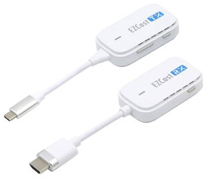 �y�݌ɖڈ�:����z�y���������z�v�����X�g�� EZCASTPOCKET-C1R1 ���C�����XUSB-C to HDMI