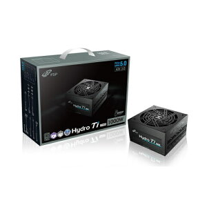 yzFSP HTI-1000M Hydro Ti PRO 1000W /ATX12 V3.0 /PCIe 5.0Ή /12VHPWRRlN^[ /80PLUS TITANIUM tW[ 1000W ATXd /10Nۏ؁y݌ɖڈ:񂹁z