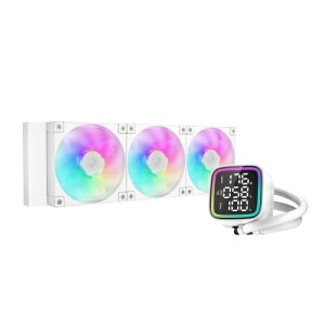 yzDeepcool R-LD360-WHDMMN-G-1 LD360 WH/ 360mmCPUN[[/ zCg/ CPŨj^O\ȃfBXvC/ uFD12 ARGB WHvt@/ Intel LGA1851/ 1700/ 1200/ 1151/ 1150/ 1155/ AMD AM5/ AM4Ή