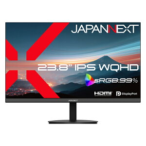 �y���������zJAPANNEXT JN-IPS238Q �t���f�B�X�v���C 23.8�^/ 2560×1440/ HDMI×1�ADP×1/ �u���b�N/ �X�s�[�J�[�L/ 2�N�ۏ؁y�݌ɖڈ�:�͏��z| �Ɠd �f�B�X�v���C