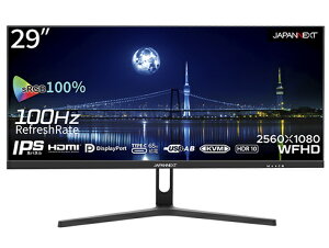 y݌ɖڈ:zyzJAPANNEXT JN-IPS291WFHDR-C65W tfBXvC/ 29^/ 2560×1080/ DP×1AHDMI×1AUSB Type-C×1/ ubN/ Xs[J[FL/ 2Nۏ